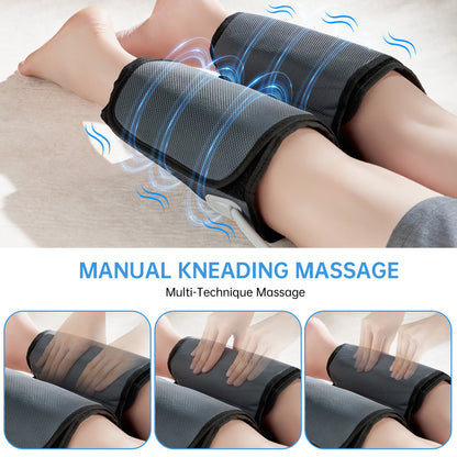 Leg Massager - Air Compression & Heat for Circulation