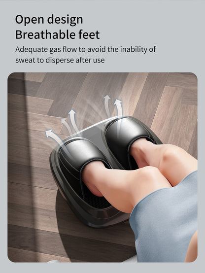 Shiatsu Foot Massager - Heat, Kneading & Air Compression