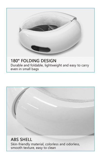 Smart Eye Massager - Heat, Vibration & Voice Guidance