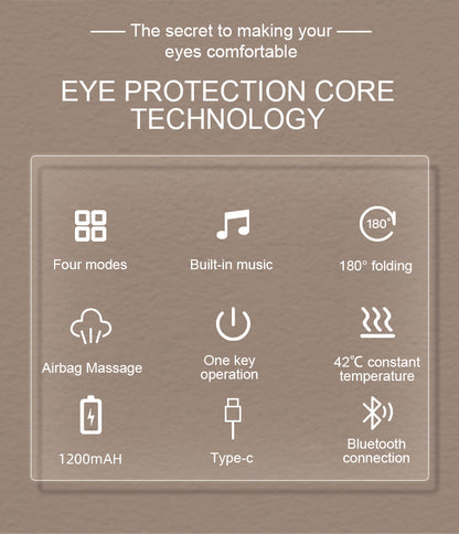Eye Massager - Heat & Air Compression for Eye Relief