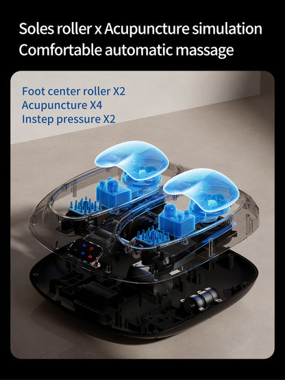 Shiatsu Foot Massager - Heat, Kneading & Air Compression